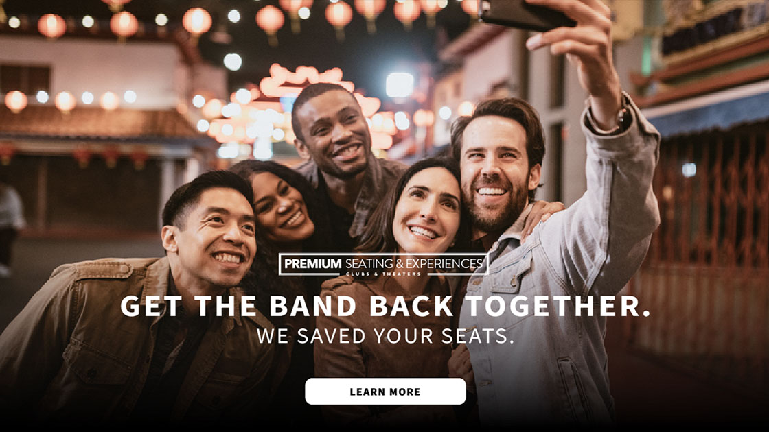 Premium Seating and Experiences - Learn More